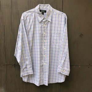 Brooks Brothers Country Club Plaid Shirt XXL